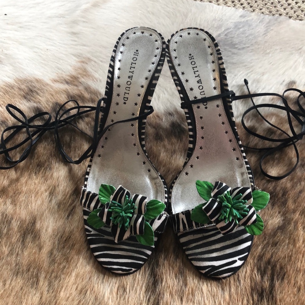 Holly Would Zebra Heels